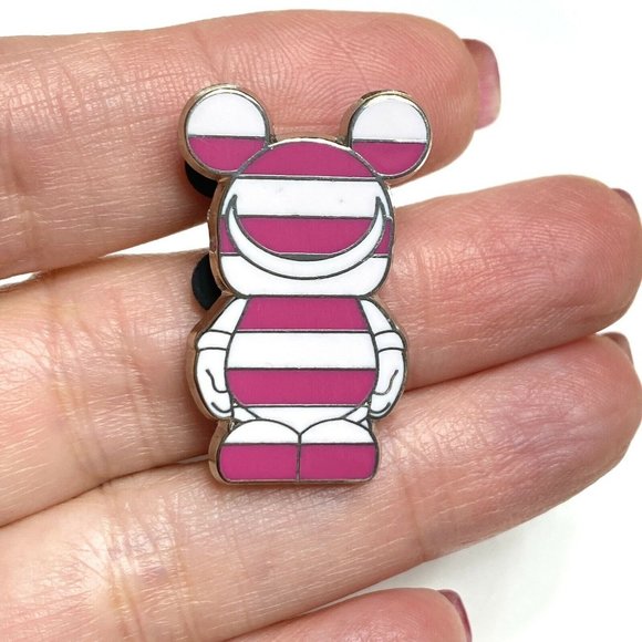 WDW Vinylmation Mickey Minnie Mouse Pink White Enamel Trading Pin Series 2012 - Picture 2 of 4